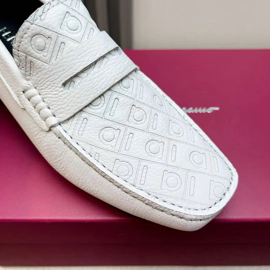 Men's men's shoes 💰620 Ferragamo new high-end quality 🔥 imported lychee pattern ➕ cowhide lining size 38-45
